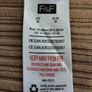 F&F fawn ribbed top, Size M / 12-14 Image 4
