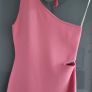 FOREVER NEW Barbie Pink Cut-out One Shoulder knit Sz 10UK - Bnwot Rrp 159 (New) Image 10