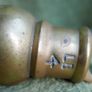 Antique Brass heavy 4 LB, Shop Counter Or Kitchen Weight Image 5