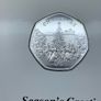 Isle of Man 1980 Proof 50p Double Crown in Original Folder Image 7