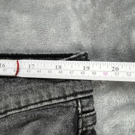 Levis 505 Jeans W38 L31 Mens Black Regular Straight Fit Denim
