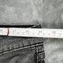 Levis 505 Jeans W38 L31 Mens Black Regular Straight Fit Denim Image 4