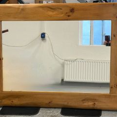 Large Solid Wooden  Mirror