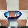 Vintage Mexican hand blown recycled glass decanter Image 3