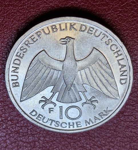 1972 F Silver Germany 10 Deutsche Mark Olympic Games in Munich