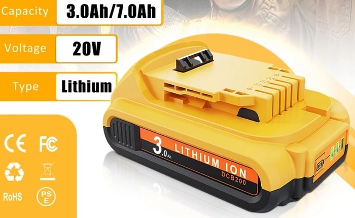 20v 3.0mah Dewalt drill tool replacement battery