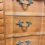 FLASH SALE ! Was 495 Now 395 ! Stunning Brutalist Danish Oak Chest of Drawers Image 3