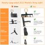 5" Desk Ring Light with Stand, LED Ring Light for Laptop Monitor, Video Conference Lighting, Zoom Meeting Light for Video Calls Selfie Makeup PC Webcam, Phone Holder with Continuous Output Lighting Image 8