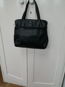 Enny Black Leather Bag
