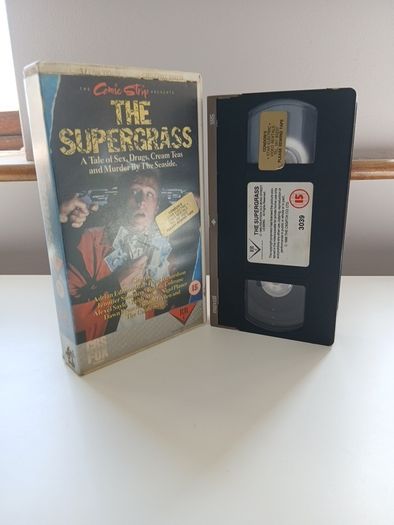 The Supergrass Film On A High Quality MAXELL Tape Ex Rental.