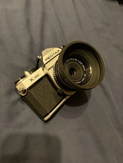Pentax K1000 film camera