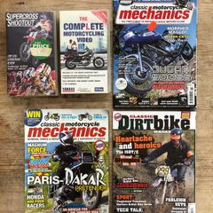 Vintage Motorcycle Magazines & VHS