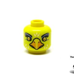 Lego Yellow Chima Error Prototype Test Print Colour Yellow Head Rare And Hard To Find