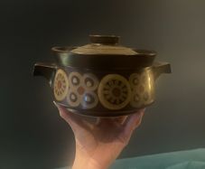 Denby small dish with lid pottery