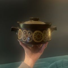 Denby small dish with lid pottery