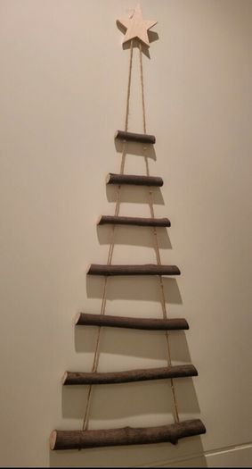 Christmas tree ladder