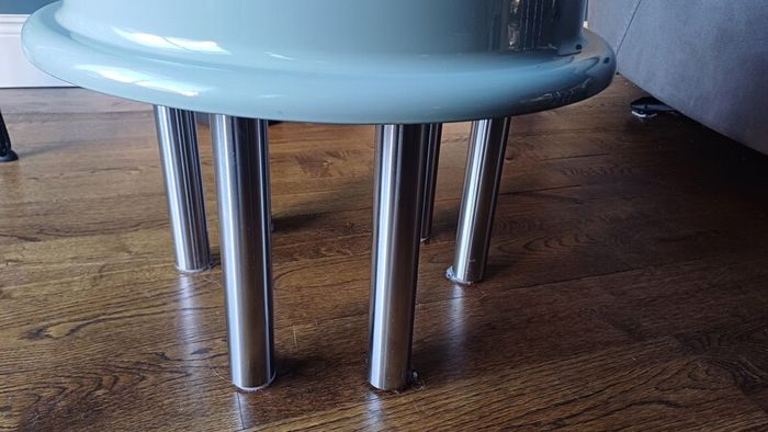 Up cycled Eurofighter Typhoon Main Wheel Coffee Table
