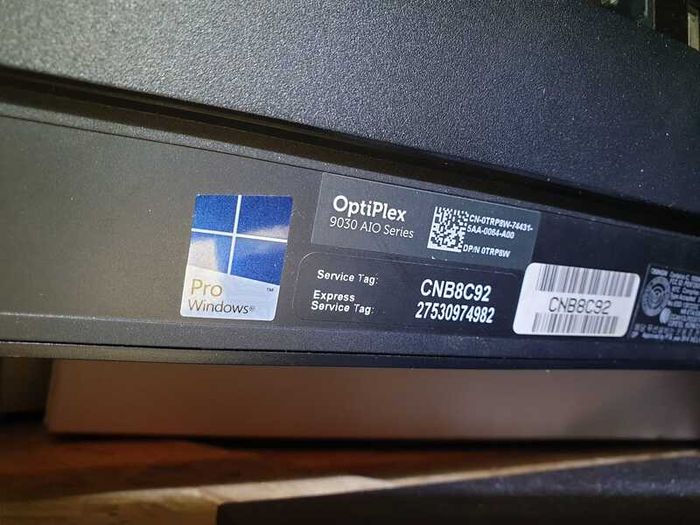dell optiplex 9030 AIO