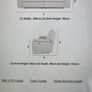 Like New 3 Seater Power Reclining Sofa Image 4