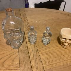 skull bottles