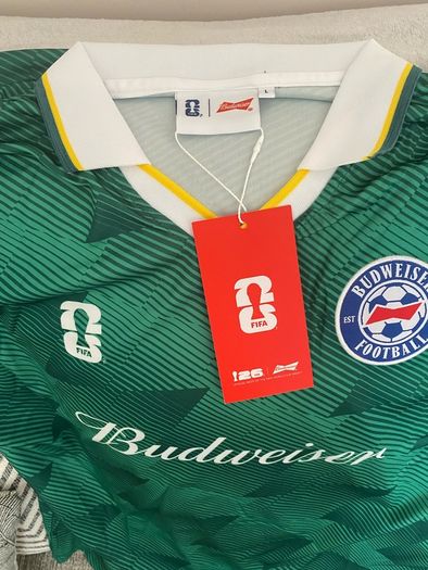 Limited Edition  Budweiser Soccer Jersey