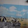 E.B. Watts - Ltd. Edition Print - 39/200 - Zebras and Colobus Monkeys - 20th Century Image 4