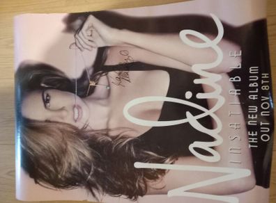Nadine Coyle Signed Poster