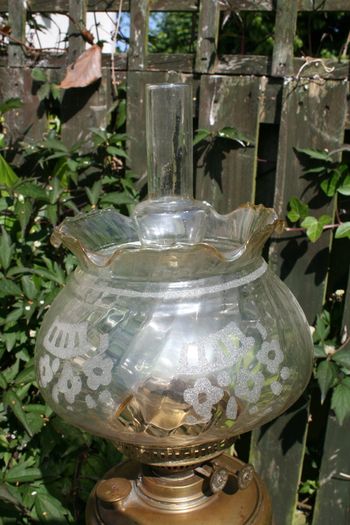 Vintage Oil Lamp