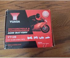 Motor bike Battery brand new never used.