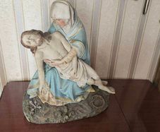 Statue of Mary with Jesus