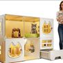 2 Tiers Cat Cages Indoor Large with Cat Toilet, Cat Cage Large Cat Cage Fence Panels, DIY Cat Playpen, Cat Enclosure Indoor, Bedroom/Dining/Toilet/Play area for Happy Feline Friends Image 7