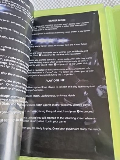Jonathan Lomu Rugby Challenge Xbox360 Games Original