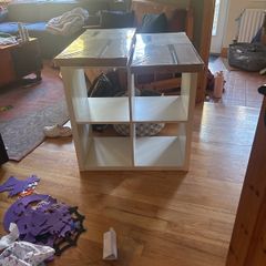 Kallax 2x2 and four drawer inserts