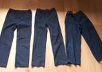 Boys School Navy Trousers x 3 (Age 6-7)