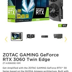Geforce RTX 3060 12GB