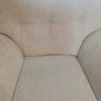 3-seater sofa and 2 matching armchairs, cream fabric Image 6