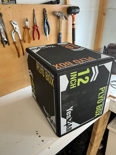 Yes4All 3-in-1 Wooden Plyo Box - 12/14/16 Inch