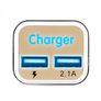 Universal Dual USB Car Charger 5V 2.1A Adaptive Fast Charger with LED Image 3