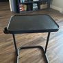 Adjustable Folding TV Tray Table, Laptop Stand in Black Image 3