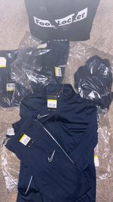 Nike The Academy Pro Dri-Fit Tracksuit Small Cruisin Navy