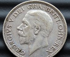 1933 Silver Shilling