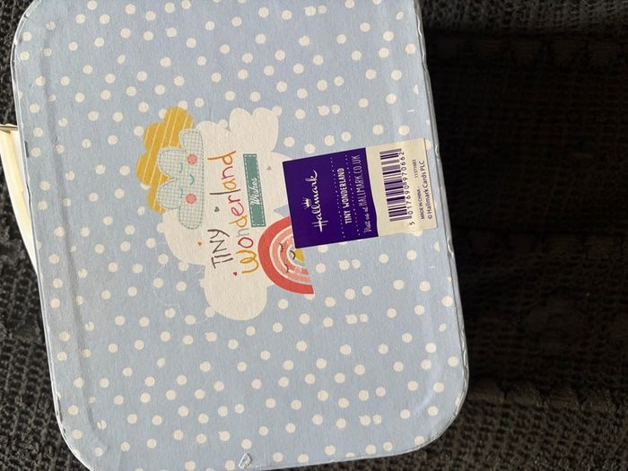 Hallmark decorative baby keepsake box