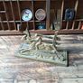 Vintage Brass Letter Holder Image 4