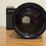 Film Camera Zenit-E with Hanimex 200mm Lens Image 6