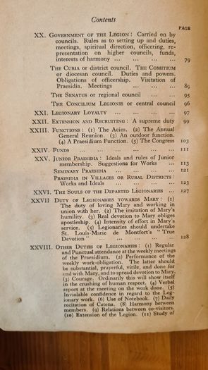 Religious Books. The Official Handbook Of The Legion Of Mary. 1953. 2 X Magnificat Oct 23. Volume 13 No 13.