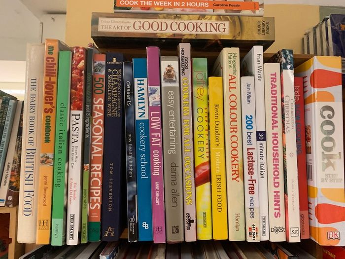 Large selection of COOK BOOKS view and select throughout all the photos