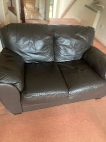 2 Seater leather couch