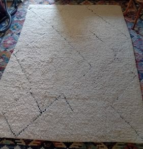 authentic wool Berber rug large 160 x 230