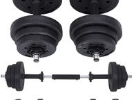 main image for ad Adjustable Plastic Dumbbell Set 20 kg  - Free Delivery Nationwide