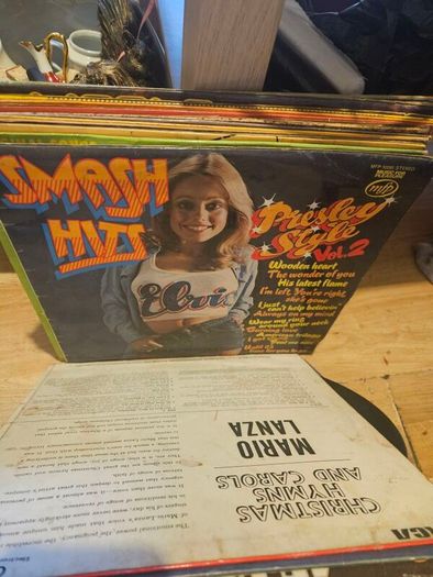 Job Lot of Vinyl Records Easy Listening